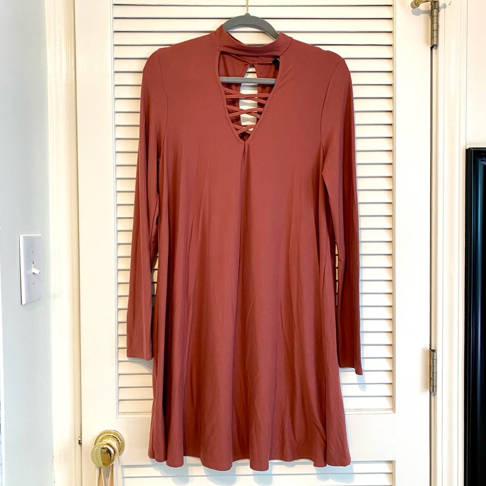 Derek Heart L Long sleeve dress